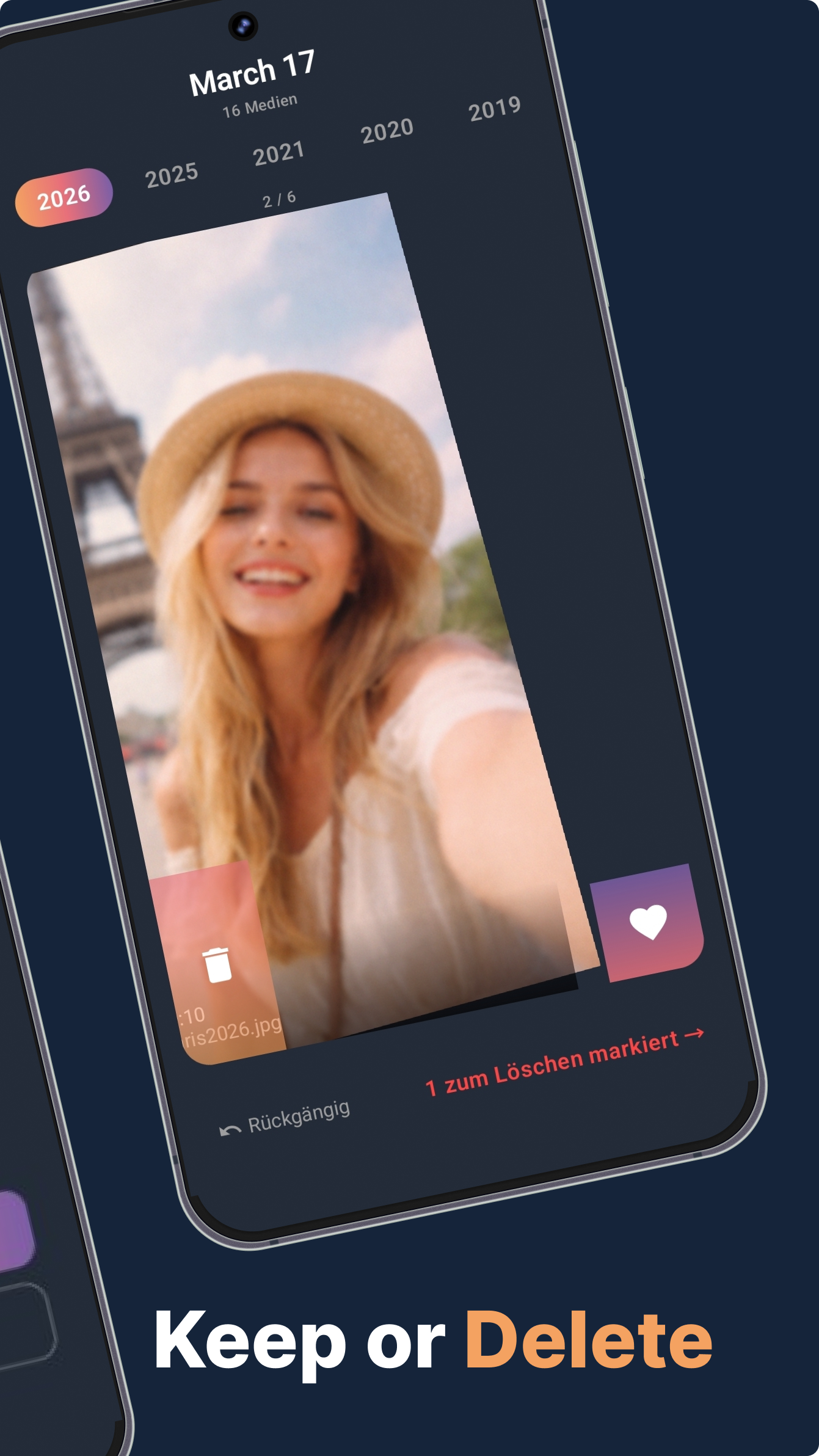 DailySwipe home screen